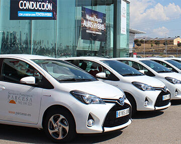 11 Toyota Yaris h&iacute;bridos para Parcesa
