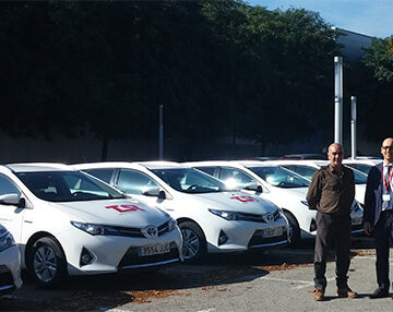 Transport Sanitari de Catalunya hibridiza su flota Toyota