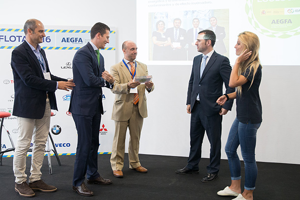 AEGFA e IDAE entregan la Acreditaci&oacute;n Flota Ecol&oacute;gica a Enag&aacute;s 2