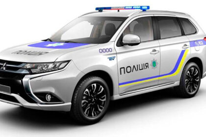 M&aacute;s de 600 Mitsubishi Outlander PHEV para la polic&iacute;a de Ucrania