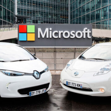 Acuerdo entre Microsoft y la Alianza Renault Nissan para desarrollar el veh&iacute;culo conectado