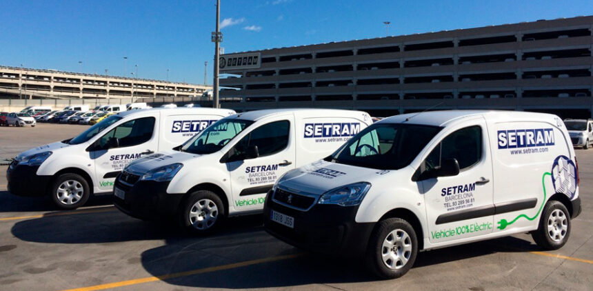 SETRAM a&ntilde;ade 4 Peugeot Partner el&eacute;ctricas a su flota de Barcelona