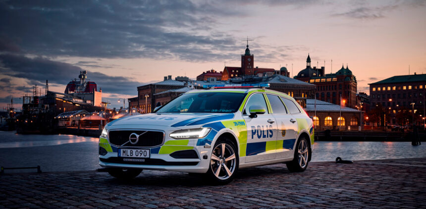 El Volvo V90 elegido para la flota de la policía sueca 0
