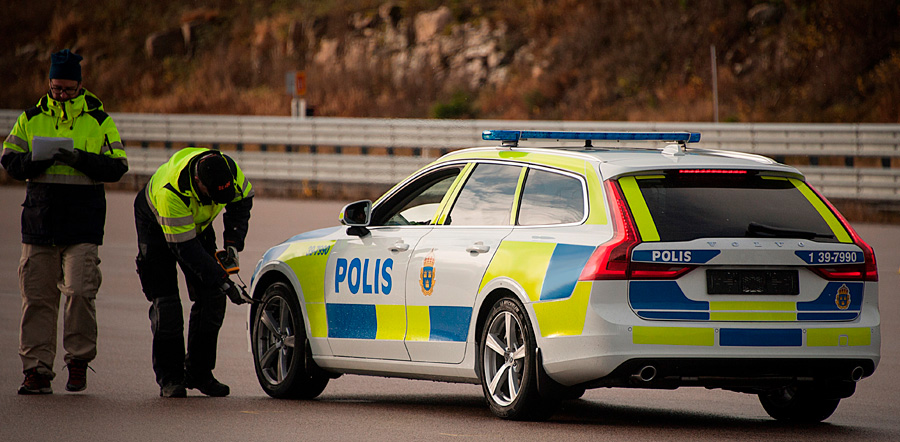 El Volvo V90 elegido para la flota de la policía sueca 1