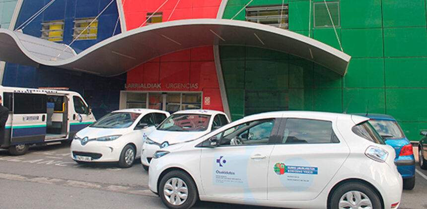 eRenting gestionará la flota eléctrica del Hospital de Mondragón