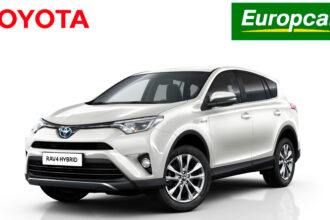 Europcar recibe una flota de 100 Toyota RAV4 Hybrid