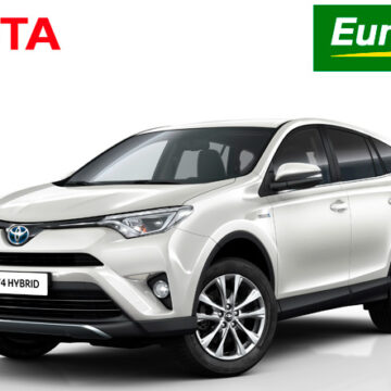 Europcar recibe una flota de 100 Toyota RAV4 Hybrid