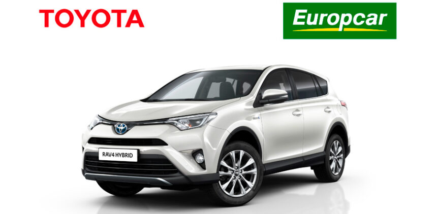 Europcar recibe una flota de 100 Toyota RAV4 Hybrid
