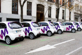 Excelente acogida en Madrid del carsharing de emov