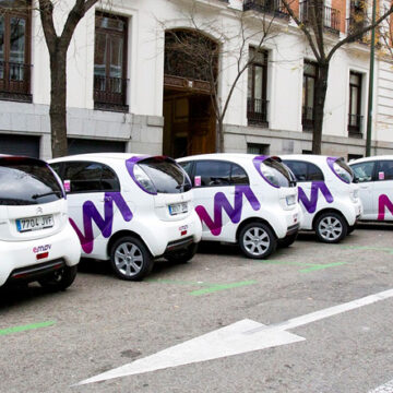 Excelente acogida en Madrid del carsharing de emov