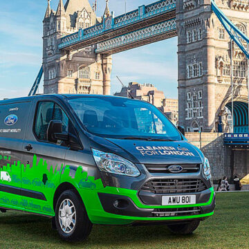 Prueba piloto en Londres con una flota de Ford Transit PHEV