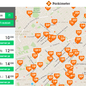 Parkimeter cierra 2016 con 400 parkings asociados a su red
