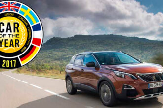 Peugeot 3008 nombrado Car of the Year 2017