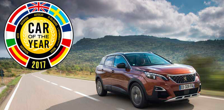 Peugeot 3008 nombrado Car of the Year 2017