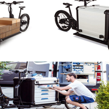 Procargo CT1 la nueva bicicleta eléctrica de reparto de Sortimo