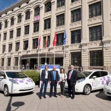 El Ayuntamiento de Madrid incorpora una pequeña flota de vehículos eléctricos