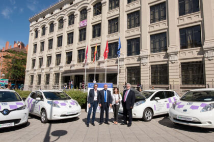 El Ayuntamiento de Madrid incorpora una pequeña flota de vehículos eléctricos
