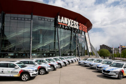 Gran flota de Skoda para el Mundial de Hockey sobre Hielo