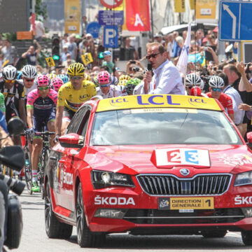Una flota de 250 Skoda para el Tour de Francia