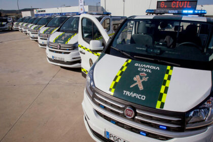 Nueva flota de Fiat Professional para la Agrupación de Tráfico de la Guardia Civil