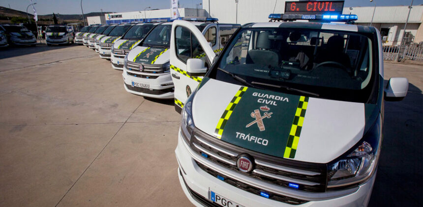 Nueva flota de Fiat Professional para la Agrupación de Tráfico de la Guardia Civil