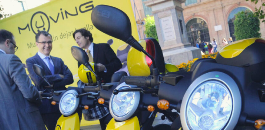 Muving aterriza en Murcia con su servicio de Motosharing