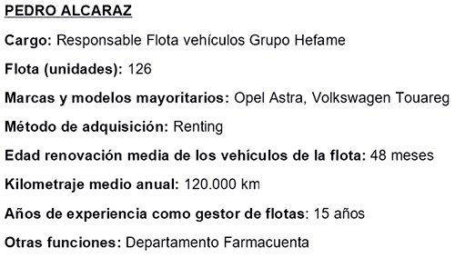 Entrevista Pedro Alcaraz Gestor de Flota HEFAME 2