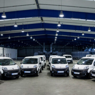 Flota de Fiat GNC para SEUR 1