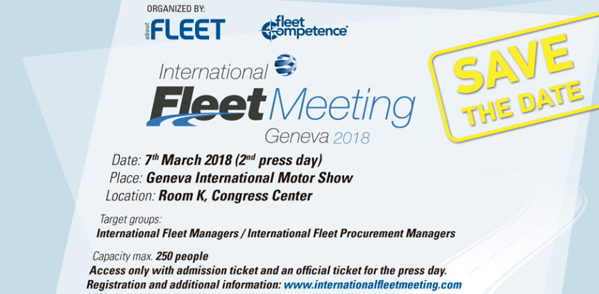 International Fleet Meeting 2018 en Ginebra