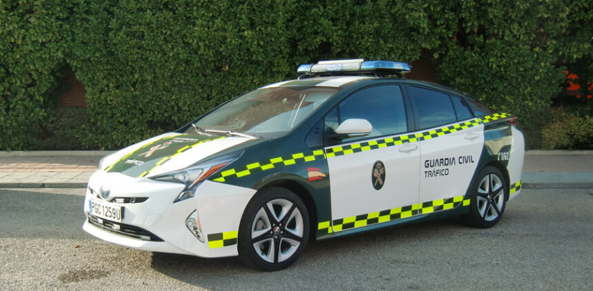 Los híbridos de Toyota llegan a la Guardia Civil