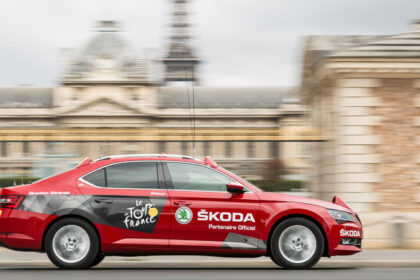 Flota Skoda para el Tour de Francia