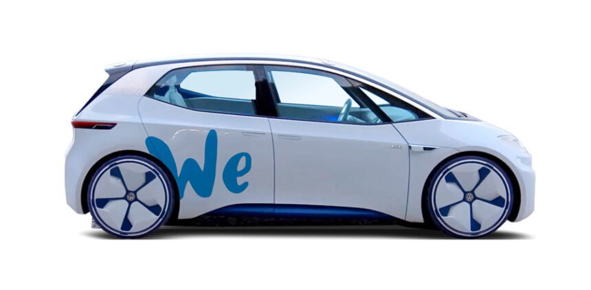 Volkswagen anuncia su plataforma de carsharing con eléctricos