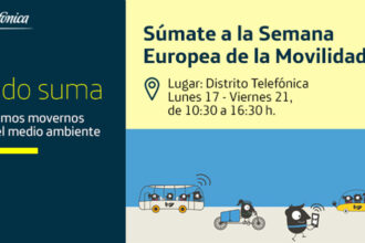 Telefónica promueve la movilidad sostenible entre sus empleados 1