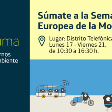 Telefónica promueve la movilidad sostenible entre sus empleados 1