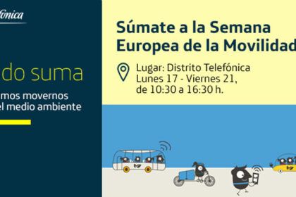Telefónica promueve la movilidad sostenible entre sus empleados 1