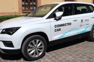 Primera prueba en España de comunicación vehicular C V2X en entorno real