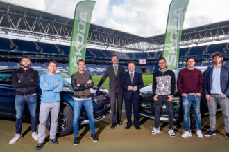 Skoda vehículo oficial del RCD Espanyol