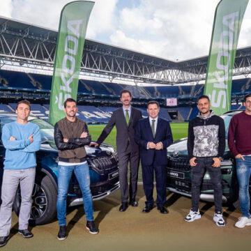 Skoda vehículo oficial del RCD Espanyol