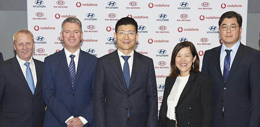 Acuerdo entre Vodafone y Hyundai y Kia