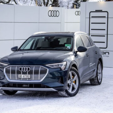 El Audi e tron mueve el Foro Económico de Davos
