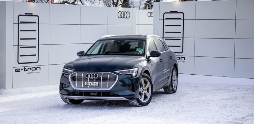 El Audi e tron mueve el Foro Económico de Davos
