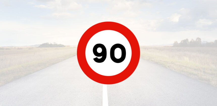 Entra en vigor el nuevo límite de velocidad en carreteras convencionales