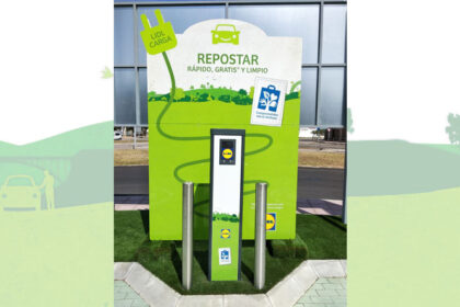 Lidl instala la mayor red pública de puntos de recarga de las Baleares