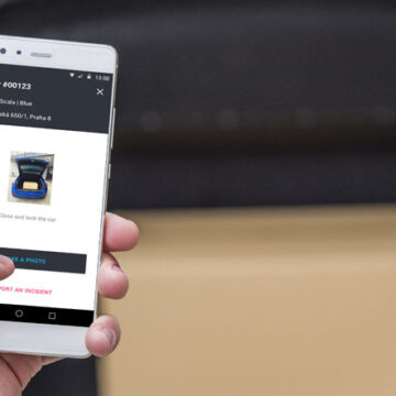 Entregas de paquetería en el maletero de los Skoda