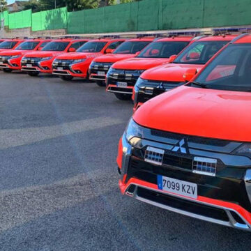 Híbridos enchufables para el parque de bomberos de Valencia