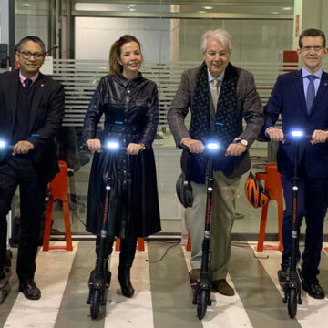 Teams Motor ofrece patinetes como vehículos de sustitución