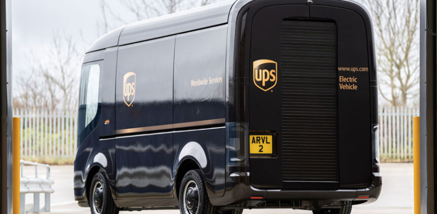 UPS invierte en un fabricante de VE para desplegar 10000 furgonetas eléctricas