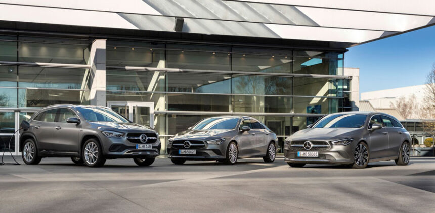Mercedes Benz añade tres nuevos híbridos enchufables a su gama