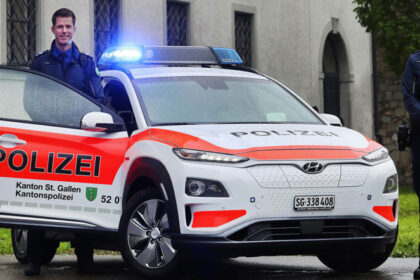 Hyundai introduce la sostenibilidad en las policías de toda Europa 1