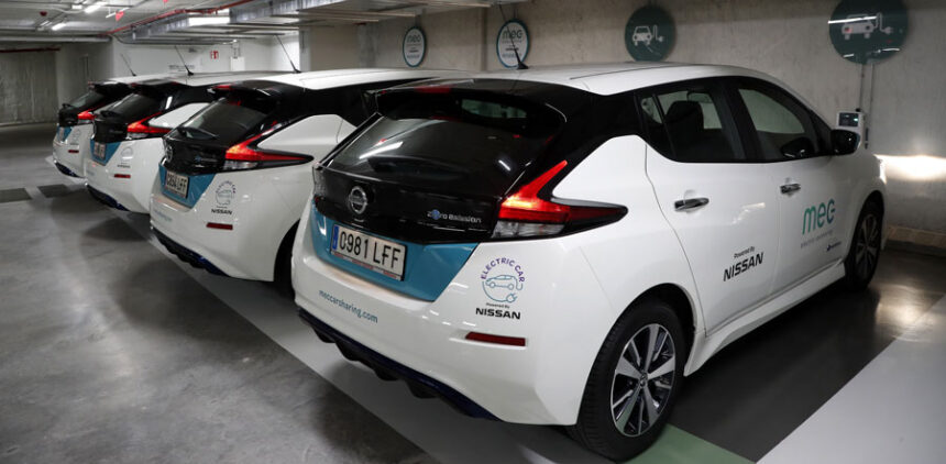 NN Parkings y MEC ponen en marcha el primer carsharing eléctrico en Barcelona